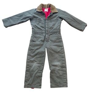 Vintage Key Imperial Insulated‎ Kids Coveralls Boys Size 6 USA Made